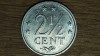 Antilele Olandeze - moneda de colectie exotica - 2 &1/2 cent / cents 1979 - senzationala !, America de Nord