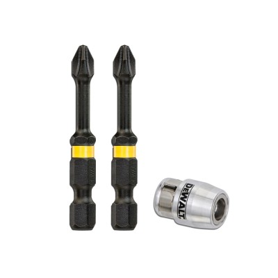 Set 2 biti pentru insurubare, DeWalt DT70536T, profil Phillips, PH2, 50 mm foto