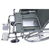 Fotoliu Rulant cu Roti Pneumatice, Sezut 51 cm, capacitate 136 kg Dr.Happy JL901-51