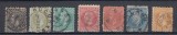 ROMANIA 1879/80 LP 40 REGELE CAROL I EMISIUNEA a II-a BUCURESTI SERIE STAMPILATA, Stampilat