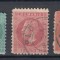 ROMANIA 1879/80 LP 40 REGELE CAROL I EMISIUNEA a II-a BUCURESTI SERIE STAMPILATA