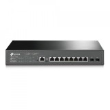 Cumpara ieftin TP-Link T2500G-10MPS JetStream 8-Port Gigabit PoE+ L2 Managed Switch 2 x SFP