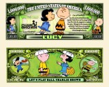 SUA = FANT NOTE (TJ6) = DES ANIMATE : LUCY VAN PELT IN SERIA CHARLIE BROWN - UNC