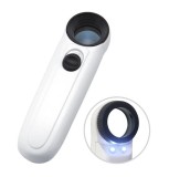 Cumpara ieftin Lup? Portabil? 40X cu 2 LED-uri &ndash; Lentil? Sticl? Optic? &ndash; Inspec?ii de Precizi