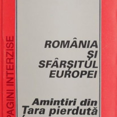 Romania si sfarsitul Europei. Amintiri din Tara pierduta - Mihail Sturdza (putin uzata)