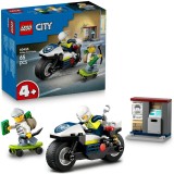 LEGO&reg; City - Urmarire cu motocicleta de politie 60455, 65 piese