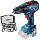 Bosch GSR 18V-50 + 2607017319 - Masina de gaurit si insurubat 50 Nm + Set capete de insurubare mixte 32 bucati