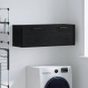 VidaXL Dulap de perete Stejar negru 100 x 36.5 x 35 cm Lemn compozit 879575