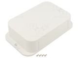 Carcasă cu panou de fixare 120x205mm ABS