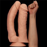 Double Drill - Dildo realistic dublu mare 30 cm, Orion