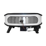 Cuptor Pentru Pizza Pe Gaz, Cu Piatra Rotativa Cozze 90426, 60.5X60.5X30.5Cm