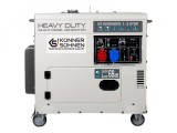 Cumpara ieftin Generator monofazat trifazat diesel Konner Sohnen KS 9200HDES-1 3 ATSR