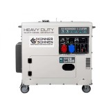 Generator monofazat trifazat diesel Konner Sohnen KS 9200HDES-1 3 ATSR