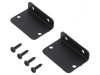 Set 2 M&acirc;nere Aluminiu Negre 1455DFBK