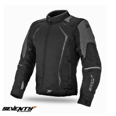 Geaca (jacheta) barbati pentru scuter - motocicleta Racing Seventy vara/iarna model SD-JR47 culoare: negru/gri Negru/gri XXXL