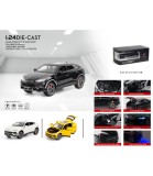 Mașină de Colecție Metalică Lamborghini Jeep 1:24 cu Sunet și Lumină + Accesorii pentru Copii +6 ani