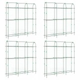 Cumpara ieftin Spaliere de gradina plante cataratoare 4 buc. otel, cu cadru U