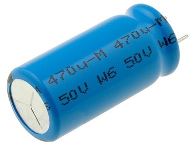 Condensator Electrolitic Low ESR 470uF 50V THT foto