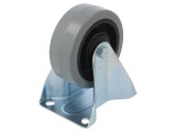 Roată de transport rigidă 100mm 150kg gumă
