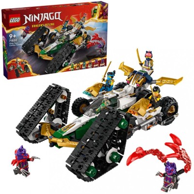 LEGO NINJAGO VEHICUL COMBINAT AL ECHIPEI NINJA 71820 foto