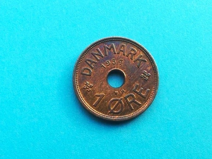 1 Ore 1934-Danemarca-AUNC-in realitate arata bine!!
