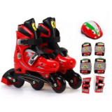 Role ferarri masura 29 - 32 rosii cu set protectie, Mesuca