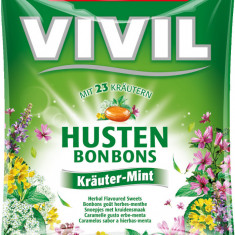 Vivil bomboane plante si menta f.zahar 60gr