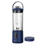 Blender portabil FBP-P74BL, autonomie 10-15 min, 400 ml, Oprire automata, led, Albastru