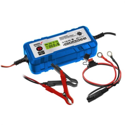 Redresor cu microprocesor 2A/4A, 6V/12V, 4-120Ah,LCD Dedra foto