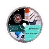 Cumpara ieftin Disc Diamantat pentru Ceramica, Tigla, Piatra, Caramida, Plasa tip &quot;W&quot;, Taiere Umeda si Uscata, D 230 mm, Dim. segmentului: 10 mm, Grosime 2 mm