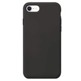 Husa compatibila cu apple iphone se 3 2022, camera ultra safe, interior cu microfibra, htpmag, black