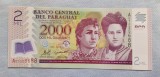 Paraguay - 2000 Guaranies (2008) polimer