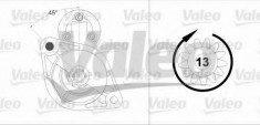 Starter OPEL ASTRA H (L48) (2004 - 2016) VALEO 458219 foto