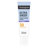 Neutrogena Ultra Sheer Age Shield fluid cu o consistenta usoara SPF 50 50 ml