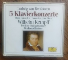 Beethoven ? 5 Klavierkonzerte ? Klaviersonate Nr. 32 C-moll Op. 111 [ 3 x CD ] foto