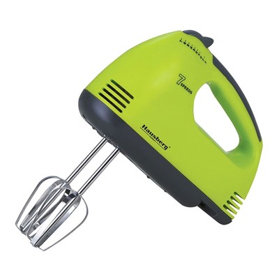 Mixer de mana Hausberg, 250 W, 7 viteze, Verde/Gri foto