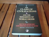Samuel Huntington Clash of Civilizations carte straina engleza 1997 Free Press brosata
