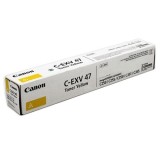 Cartus Original Canon C-EXV47Y Yellow 21.5K C250i C255if C350i C350P C351iF