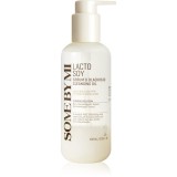 Some By Mi Lacto Soy Sebum &amp; Blackhead Cleansing Oil ulei de curățare bl&acirc;nd pentru piele sensibilă 200 ml