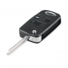 Carcasa cheie transformare Topautochei&reg; pentru Toyota Yaris Carina Corolla Avensis, 3 butoane, lamela TOY43