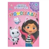 Carte de Colorat Gabby&#039;s Dollhouse A4, 30 File + Autocolante, Multicolor, Fete 3-5 Ani
