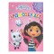 Carte de Colorat, Gabby&#039;s Dollhouse, A4, Multicolor, 30 File, Cu Autocolante