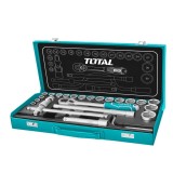 Cumpara ieftin Trusa de chei tubulare TOTAL Industrial- 1/2 cu antrenor - 24 piese