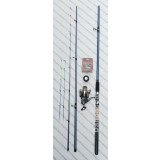 SET Lanseta ROBINHAN KOMODO Feeder 3.60m + Mulineta FL EFB4000 si150m fir