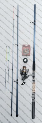 SET Lanseta ROBINHAN KOMODO Feeder 3.60m + Mulineta FL EFB4000 si150m fir foto