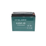 Baterie VRLA cu gel pentru bicicleta / triciclu electric cu grafen 6-EVF-45, 12V, 52Ah-20HR CHILWEE