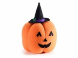 Cumpara ieftin Dovleac Halloween textil multicolor &Oslash;13,5cmx19H