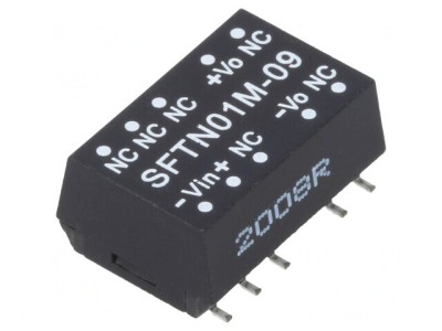 Convertor DC/DC 1W 12V-9V SMD foto