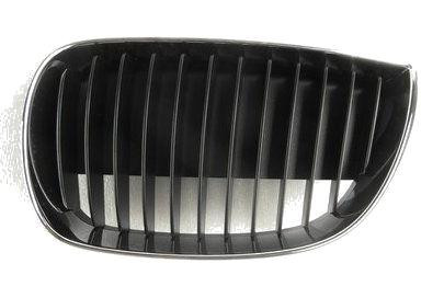 Grila radiator Bmw Seria 1 (E81/E82/E87/E88), 09.2004-10.2013, stanga, 51137127227, 200105-3, priza aer mica