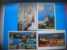 HOPCT LOT 3694 -4 CARTI POSTALE-SIGHISOARA- JUD MURES-NECIRCULATE
